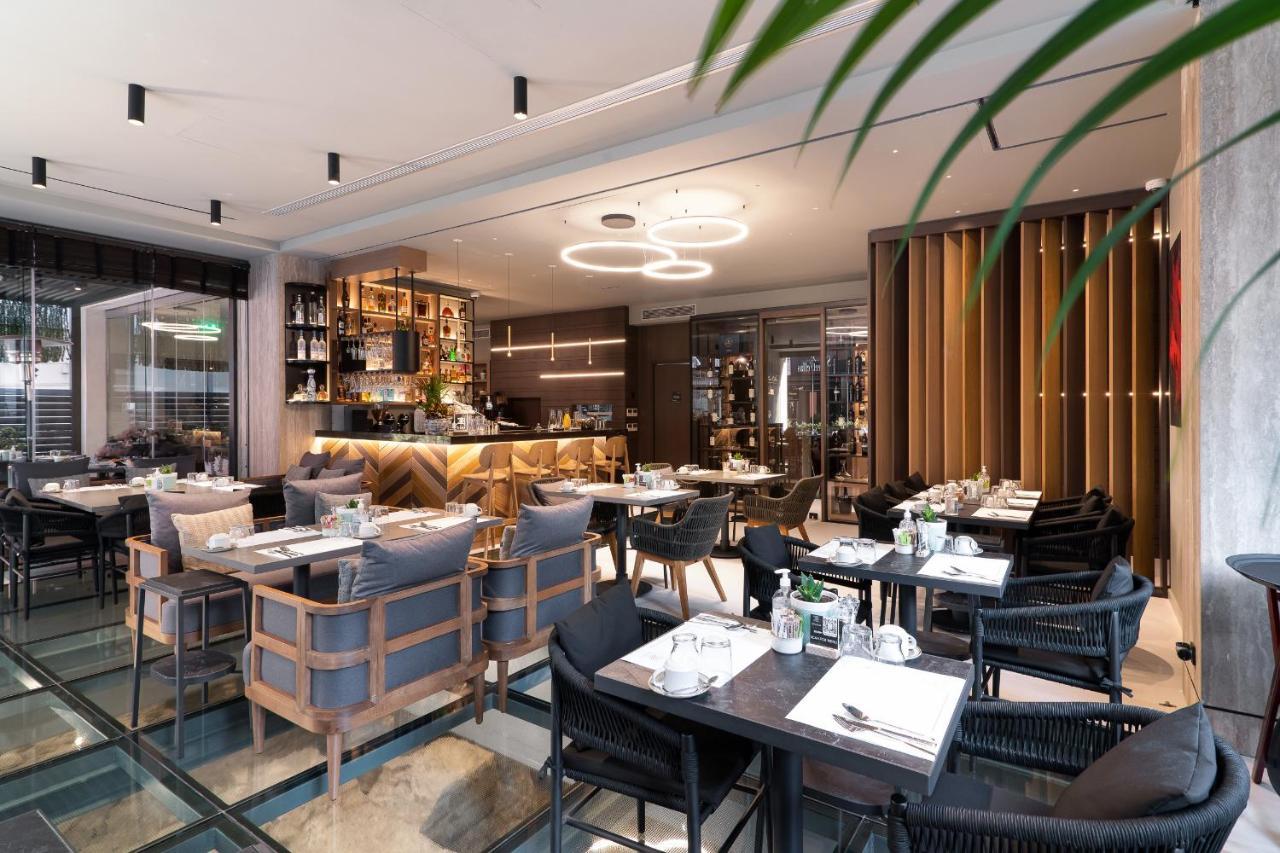 S Hotel Boutique Tesalonika Bagian luar foto Restaurant