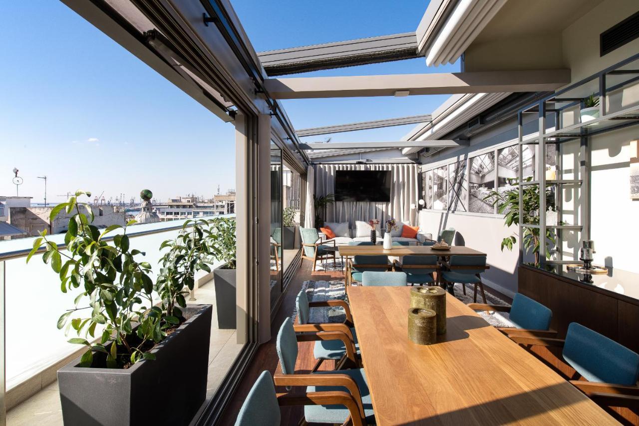 S Hotel Boutique Tesalonika Bagian luar foto The Sky Bar